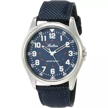 [Citizen QA] QB38 315 аналоговые водонепроницаемые часы с кожаным ремешком мужские темно-синие