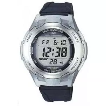 [Citizen QQ] Часы CITIZEN QQ Радиоуправляемые цифровые мужские часы Серебряные MHZ1 102 Мужские