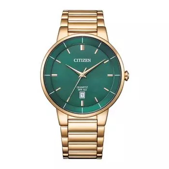 CITIZEN Quartz Watch Green Rose Gold Overseas Model [Citizen] Men s BI5123-52X [Item]