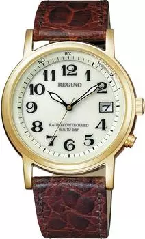 [Citizen] Regno Solar Tech Radio Watch Classic Strap KL3-021-30