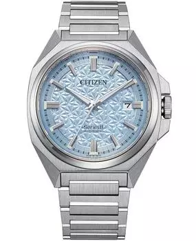 CITIZEN Series 8 механические 40,1 мм магнитоустойчивые мужские часы NB6051-59L синий