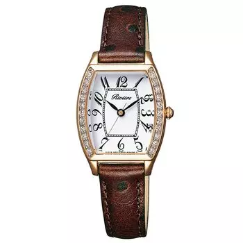 [Citizen] Solar Tech Waterproof Crystal Watch KH9-132-10 Women s Brown