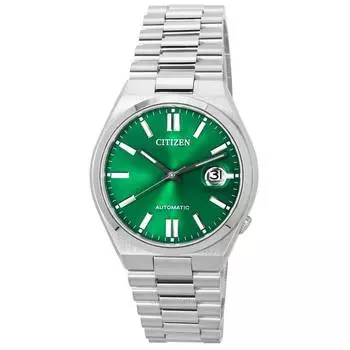 Citizen Tsuyosa Stainless Steel Green Dial Automatic NJ0150-81X Мужские часы зелёный
