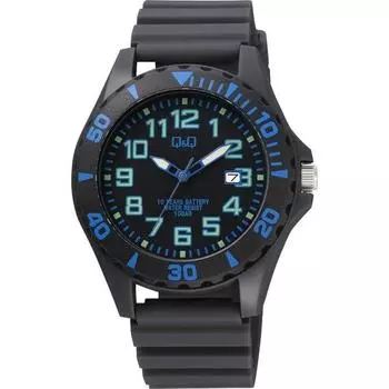 Citizen Unisex A22A-005VK (Q&Q Watch Analog 10-years Battery 10-atm Day Urethane Band) Watch