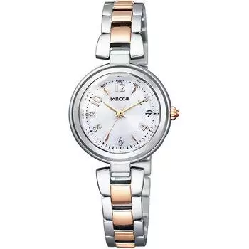 Citizen Unisex KS1-538-11 ( Watch wicca Solar-Tech radio-controlled) Round Watch Silver Stainless