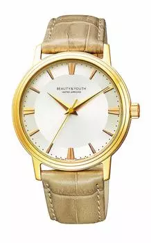 [Citizen] Watch BEAUTY&YOUTH UNITED ARROWS Beauty & Youth UNITED ARROWS CLASSIC LEATHER BELT BG5-123-10 Men s Beige