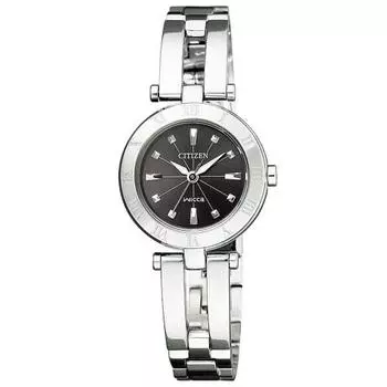 CITIZEN Watch wicca Eco-Drive Half Bangle Simple Adjust NA15-1571 Women s