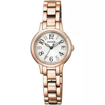 Citizen Women s KH4-963-13 ( Watch wicca Solar-Tech) Round Watch Gold Stainless Analog