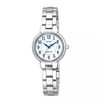 Citizen Women s KP1-012-11 ( Watch REGUNO Solar-Tech Bracelet Women s) Round Watch Silver Stainless