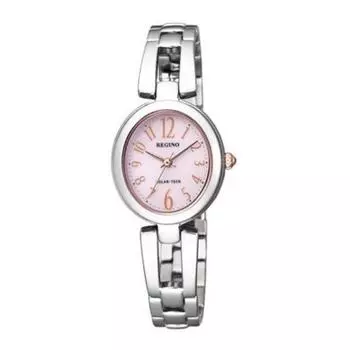 Citizen Women s KP1-624-91 ( Watch REGUNO Solar) Oval Watch Silver Analog