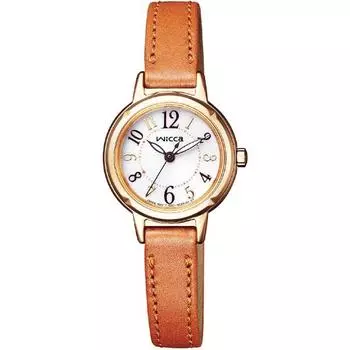 Citizen Women s KP3-627-10 ( Watch wicca Solar-Tech Model Women s) Round Watch Brown Stainless