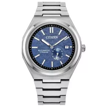 CITIZEN Zenshin NJ0180-80L Mechanical Super Titanium 40hours Power Reserve Men’s Watch