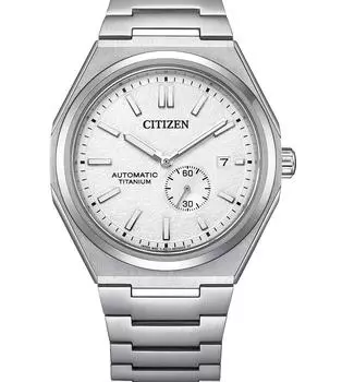 CITIZEN Zenshin Mechanical NJ0180-80A Super Titanium Мужские часы с запасом хода 40 часов