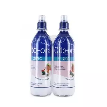 Cito-Oral Ern Cito Oral Zinc Junior со вкусом клубники 2x 500 мл