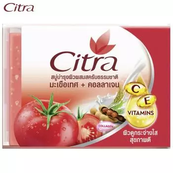 Citra Bar Soap Tomato + Collagen Осветляющий скраб 110 г - тайский