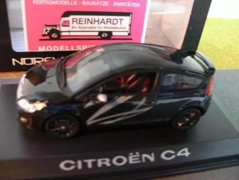 Citroen C4 09 Specification Black [Norev] (1/43) S.Loeb (NO155405) чёрный