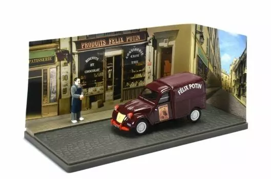 Citroen Mini Car CITROEN 2CV France Car Доставка продуктов Диорама 1/43 [Предмет]