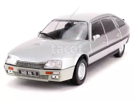 Citroen Mini Car CITROEN CX 2500 PRESTIGE PHASE 2 1985 Blister Pack Product 1/24 (Silver) [Item] серебряный