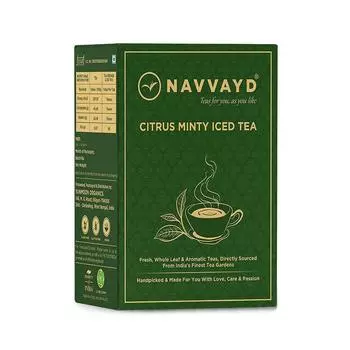 Цитрусовый чай с Мятой (100 г), Citrus Minty Iced Tea, Navvayd