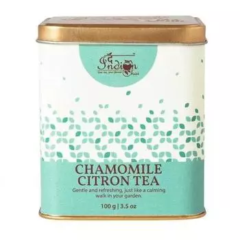 Цитрусовый чай с Ромашкой (100 г), Chamomile Citron Tea, Indian Chai