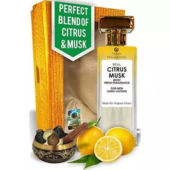 Цитрусовый мускус 60мл (Свежий парфюм для мужчин) Лучшие духи для мужчин, стойкие духи для мужчин 60 ml
