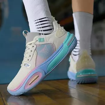 City 11th generation basketball shoes men s summer new breathable rebound shock absorption wear-resistant non-slip youth actual sports shoes 36