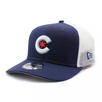 City Connect Cap 9SEVENTY Snapback Chicago Cubs CITY CONNECT MESH SNAPBACK CAP NAVY CHICAGO CUBS [New Era] [Item]
