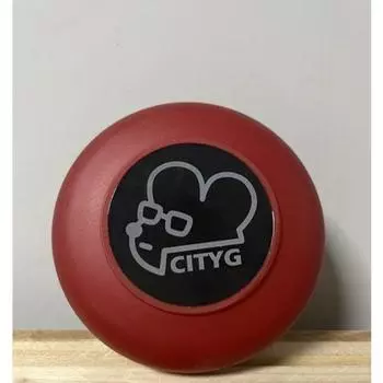 Крем для бритья CityG Classic, мыло для бритья с эвкалиптом, 1 упаковка, 150 мл, красное