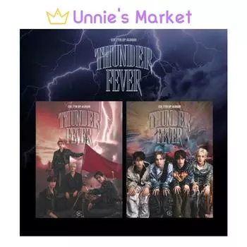 CIX - THUNDER FEVER 7-й мини-альбом (ГРОМ версия. / ЛИХОРАДКА вер.) + Бесплатный подарок NO POSTER_RANDOM VER.