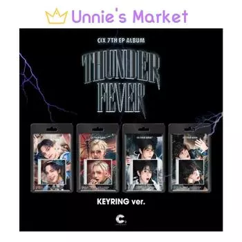 CIX - THUNDER FEVER 7-й мини-альбом (Брелок Вер.. Альбом) + Бесплатный подарок RANDOM 1EA