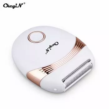 CkeyiN электрическая женская бритва с низким уровнем шума, безболезненная женская жидкость для удаления волос в подмышках на ногах, перезаряжаемая женская бритва, моющийся эпилятор