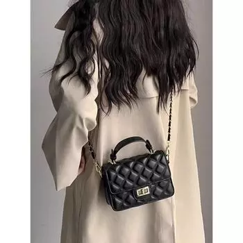 CKGR Классический стиль Летняя Доступная Роскошь Стеганая Сумка-Цепочка Black order free shipping insurance
