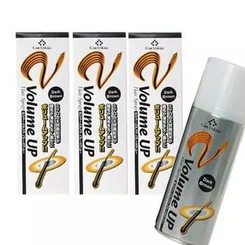 CL Volume Up Hair Spray Dark Brown 200 г [Темно-коричневый] [3 упаковки] темно-коричневого