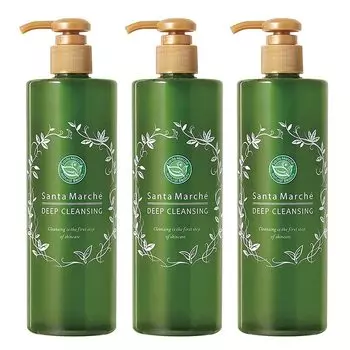 Claire Santa Marche Medicated Deep Cleansing x 3 флакона набор очищающего геля [распродажа набора] (400г) Квази-лекарство