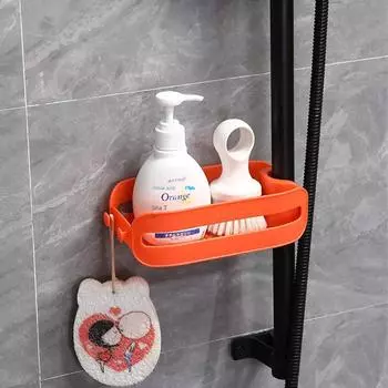 Clamp Type Hollow Frame Convenient Storage Ventilation And Drainage Good Helper For Home Life Easy Storage Storage Basket