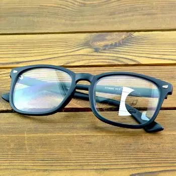 Clara Vida большие квадратные очки в прогрессивной оправе для чтения, черные для мужчин от +1 до +4 +0.75 чёрный