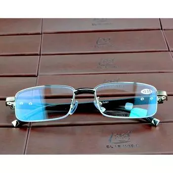 Clara Vida Бренд-дизайнер Senator Классические очки для чтения с самым высоким рейтингом продаж от +1 до +4 +0.75 серебряный