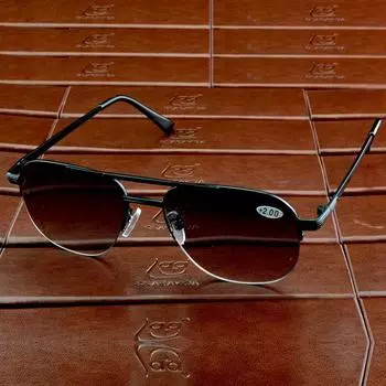 Clara Vida градиентные тонированные прогрессивные очки для чтения UV400 солнцезащитные очки для мужчин на открытом воздухе уникальная одежда +1 +1.5 +2 +2.5 +3 +3.5 +4 +0.75 чёрный