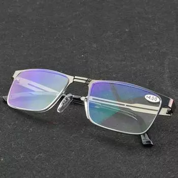 Clara Vida Известный бренд Полнооправные компьютерные очки для чтения с защитой от лучей +1 +1.5 +2 +2.5 +3 +3.5 +4 +0.75 серый