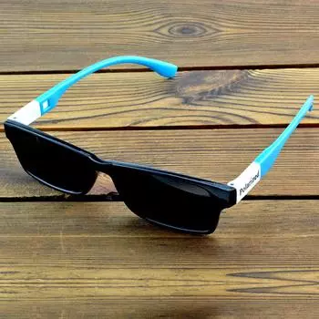 Clara Vida Небесно-голубые узкие линзы для рыбалки, гольфа, активного отдыха, поляризованные солнцезащитные очки Polaroid UV400 UV100% синий