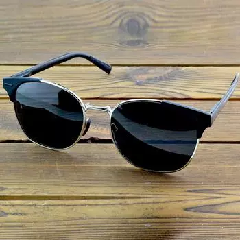 Clara Vida Party Beach Polaroid UV400 UV100% солнцезащитные очки кошачий глаз солнцезащитные очки для девочек чёрный