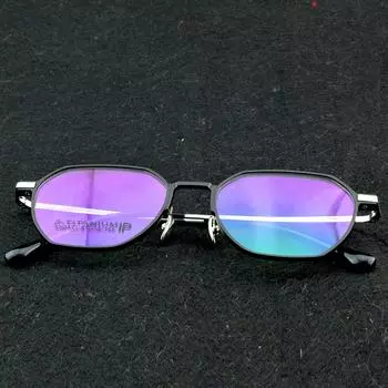 Clara Vida Pure Titanium IP-покрытие Роскошные большие оправы для оптических очков для мужчин и женщин