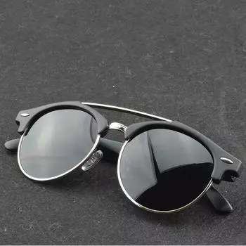 Clara Vida Женские пилотные модные солнцезащитные очки UV400 UV100% Polaroid TAC поляризованные солнцезащитные очки чёрный