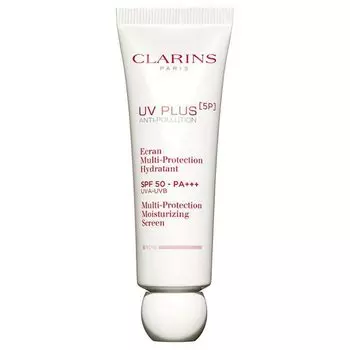 CLARINS UV Plus 5P Увлажняющий многофункциональный дневной крем с эффектом розового цвета 50 мл SPF50/PA+++ [Ограниченный товар] [Товар] ярко-розовый