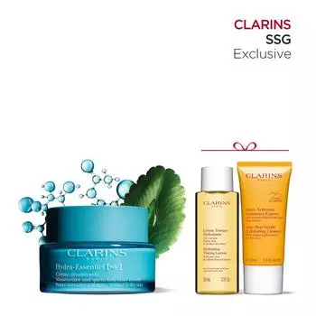 Clarins Увлажняющий крем Hydra Essential 50 мл, набор