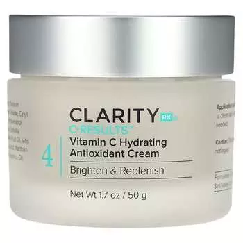 ClarityRx, C-Responses, увлажняющий антиоксидантный крем с витамином С, 50 г (1,7 унции)
