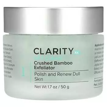 ClarityRx, Get Clean, отшелушивающее средство с измельченным бамбуком, 1,7 унции (50 г)
