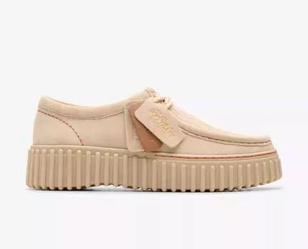 Clarks Torhill Bee Экрю Замша 36