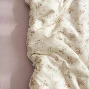 Class A maternal and infant grade cotton double-layer yarn 4pcs set, pure cotton bed sheet quilt cover, student dormitory 3pcs set, bedding 4 1.2 m 3pc quilt 1.5*2m