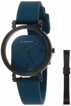 [Class Fourteen] Girls Watch IMPERFECT ANGLE Blue Black 32mm WIM20BK014W Women s Navy